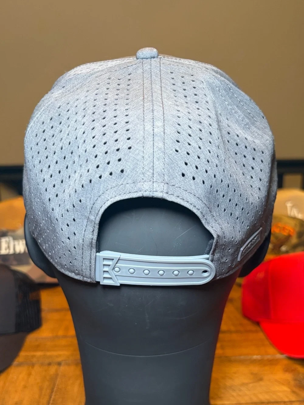 Melin Brand Heather Gray Patch Logo Snapback Hat